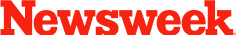 Red Logo in Footer of Newsweek Page