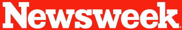 Large Logo at the Center of Newsweek Page